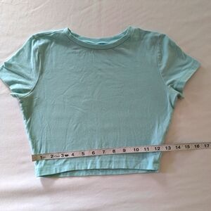 WILD FABLE | Baby blue cropped baby tee